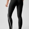 High-Waist Airlift Charger Leggings 7/8 - Nero/Bianco