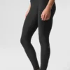 High-Waist Airlift Divine Leggings - Nero