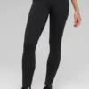 High-Waist Airlift Elongated Leggings - Nero