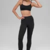 High-Waist Airlift Elongated Leggings - Nero