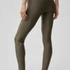 High-Waist Airlift Evolve Legging - Olive Tree