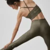High-Waist Airlift Evolve Legging - Olive Tree