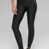 High-Waist Airlift Haven Leggings - Nero/Bianco