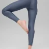 High-Waist Airlift Legging 7/8 - Bluestone