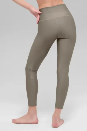 High-Waist Airlift Legging 7/8 – Cacao chiaro