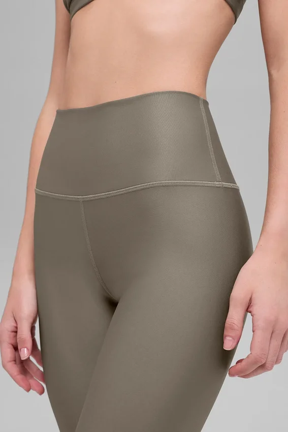 High-Waist Airlift Legging 7/8 - Cacao chiaro