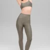 High-Waist Airlift Legging 7/8 - Cacao chiaro