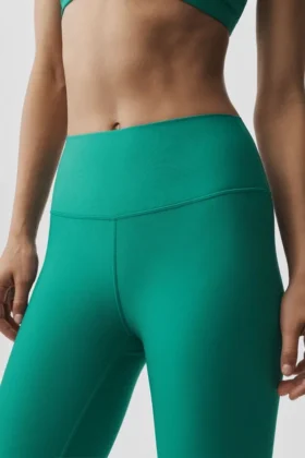 High-Waist Airlift Legging 7/8 – Emerald Isle