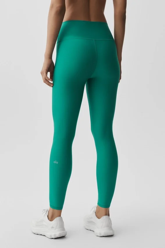 High-Waist Airlift Legging 7/8 - Emerald Isle