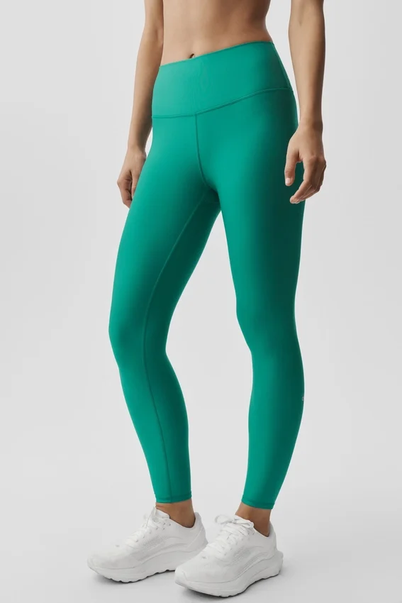 High-Waist Airlift Legging 7/8 - Emerald Isle
