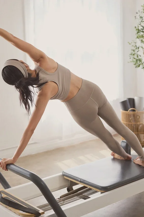 High-Waist Airlift Legging 7/8 - Gravel