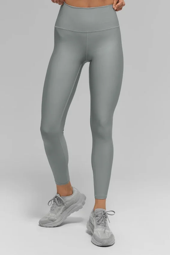 High-Waist Airlift Legging 7/8 - Grigio lunare