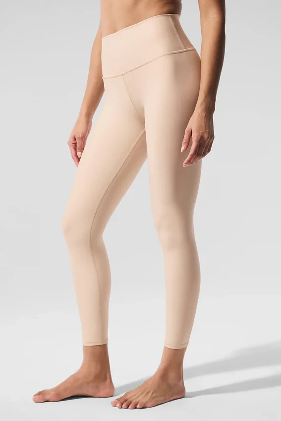 High-Waist Airlift Legging 7/8 - Macadamia