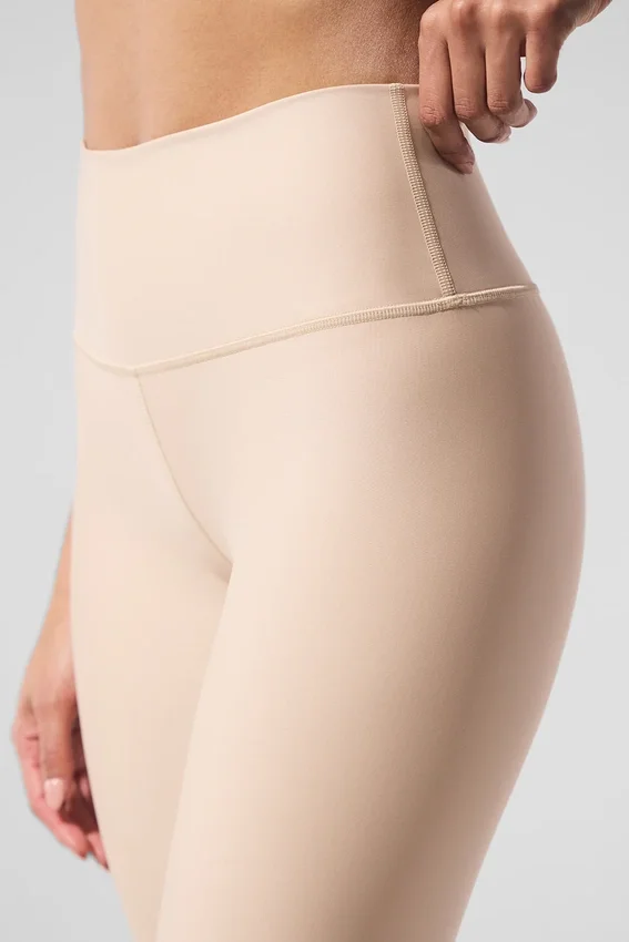 High-Waist Airlift Legging 7/8 - Macadamia