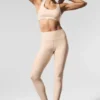 High-Waist Airlift Legging 7/8 - Macadamia