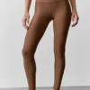 High-Waist Airlift Legging 7/8 - Marrone baciato dal sole