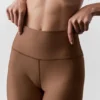 High-Waist Airlift Legging 7/8 - Marrone baciato dal sole