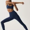 High-Waist Airlift Legging 7/8 - Navy
