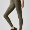 High-Waist Airlift Legging 7/8 - Olivo