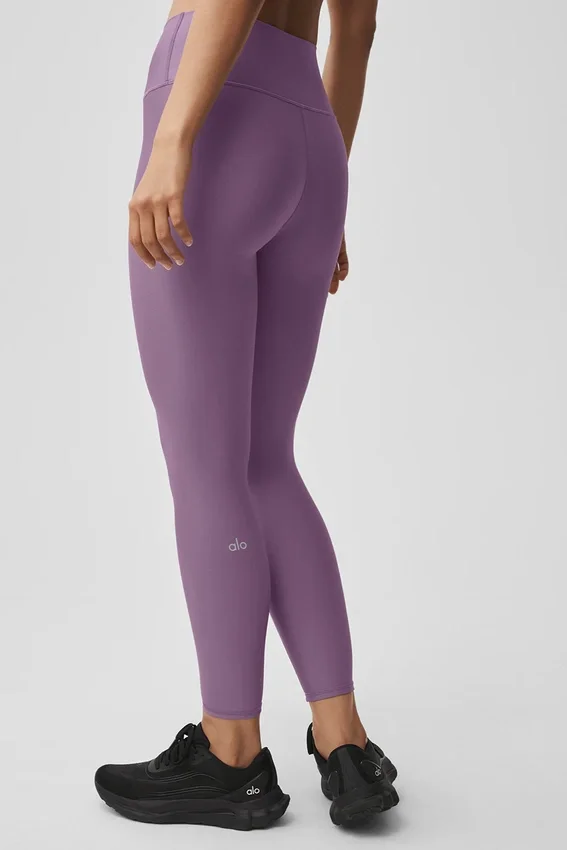 High-Waist Airlift Legging 7/8 - Plum Kiss