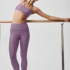 High-Waist Airlift Legging 7/8 - Plum Kiss
