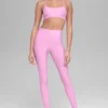 High-Waist Airlift Legging 7/8 - Rosa Candy Heart