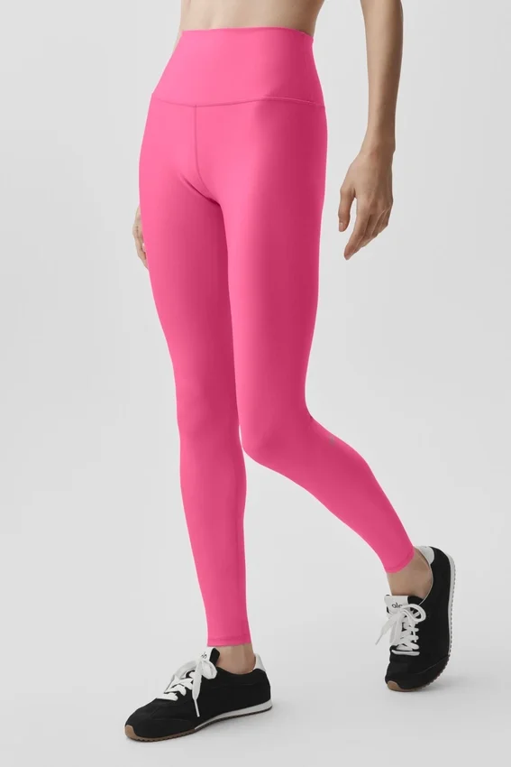High-Waist Airlift Legging 7/8 - Rosa Paradiso