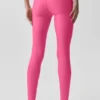 High-Waist Airlift Legging 7/8 - Rosa Paradiso