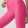 High-Waist Airlift Legging 7/8 - Rosa Paradiso