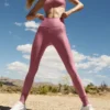 High-Waist Airlift Legging 7/8 - Rosa selvatico