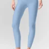High-Waist Airlift Legging 7/8 - Seashell Blue