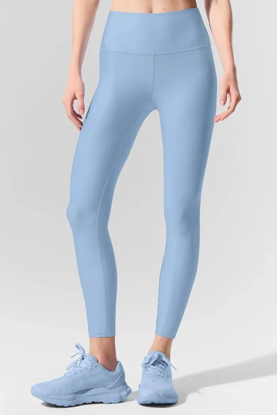 High-Waist Airlift Legging 7/8 - Seashell Blue