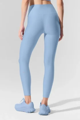 High-Waist Airlift Legging 7/8 – Seashell Blue
