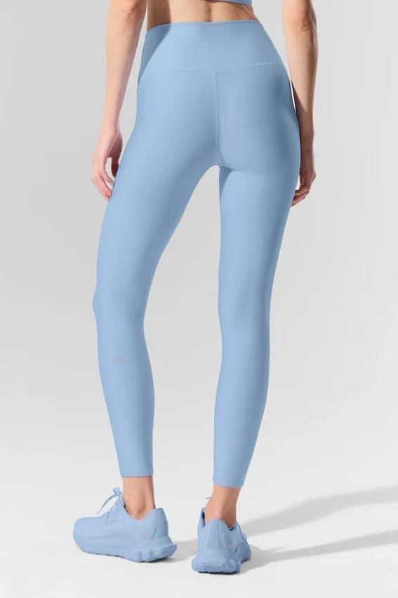 High-Waist Airlift Legging 7/8 - Seashell Blue
