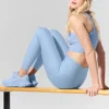 High-Waist Airlift Legging 7/8 - Seashell Blue