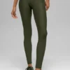 High-Waist Airlift Legging 7/8 - Verde oliva