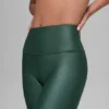 High-Waist Airlift Legging 7/8 - Verde trifoglio