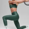 High-Waist Airlift Legging 7/8 - Verde trifoglio