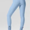High-Waist Airlift Legging - Blu conchiglia