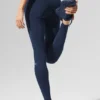 High-Waist Airlift Legging - Blu navy