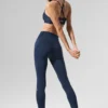 High-Waist Airlift Legging - Blu navy