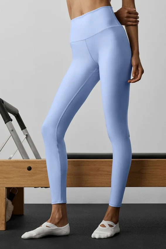 High-Waist Airlift Legging - Blu Provenza chiaro