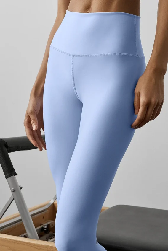 High-Waist Airlift Legging - Blu Provenza chiaro