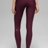 High-Waist Airlift Legging - Borgogna