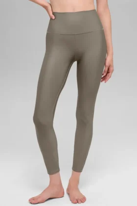 High-Waist Airlift Legging – Cacao chiaro