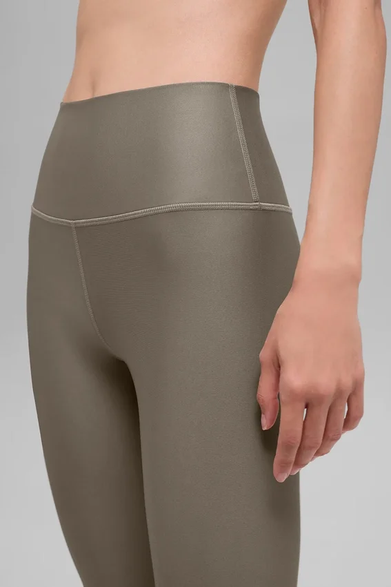 High-Waist Airlift Legging - Cacao chiaro