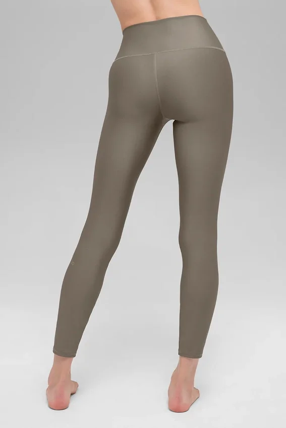 High-Waist Airlift Legging - Cacao chiaro