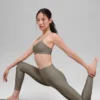 High-Waist Airlift Legging - Cacao chiaro