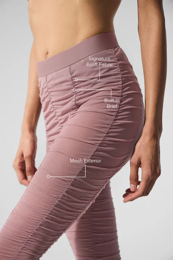 High-Waist Airlift Legging Cherish - Smoky Quartz