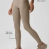 High-Waist Airlift Legging - Gravel